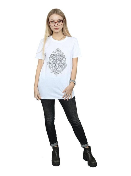 Harry Potter - T-shirt HOGWARTS DRACO DORMIENS - Kiabi