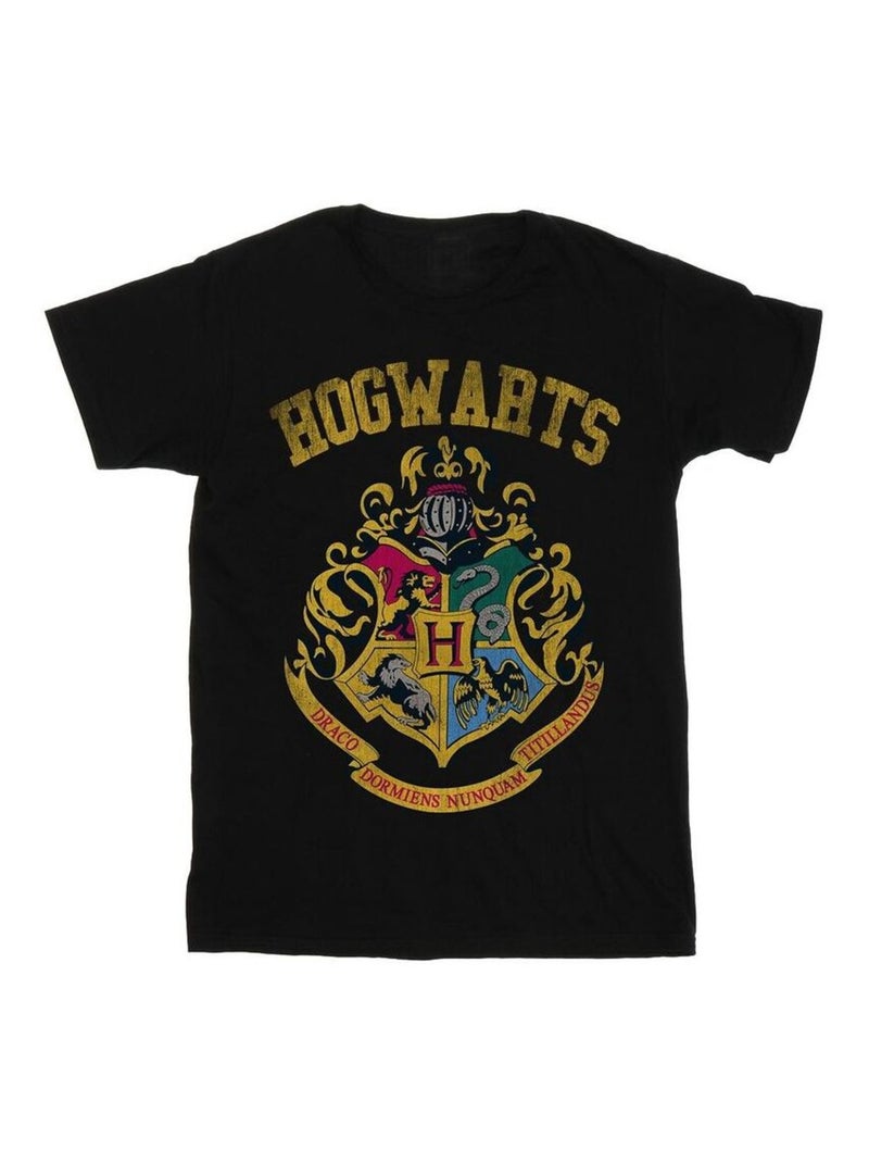 Harry Potter - T-shirt HOGWARTS Noir - Kiabi