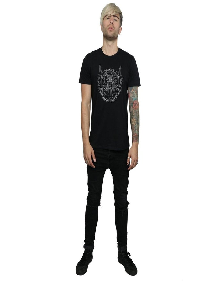 Harry Potter - T-shirt HOGWARTS Noir - Kiabi