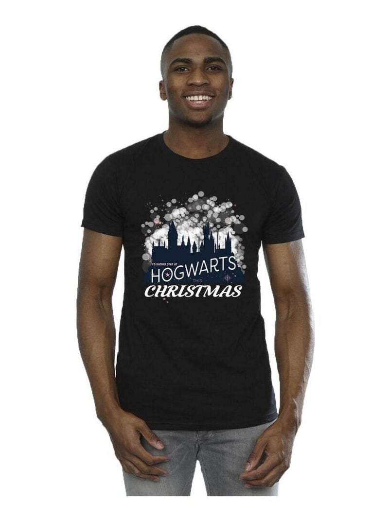 Harry Potter - T-shirt HOGWARTS Noir - Kiabi