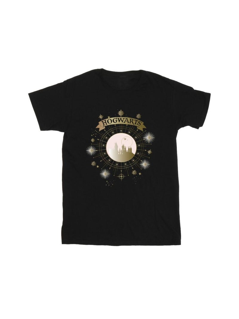 Harry Potter - T-shirt HOGWARTS Noir - Kiabi