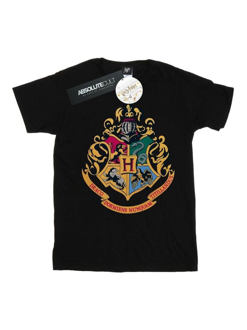Harry Potter - T-shirt HOGWARTS Noir - Kiabi