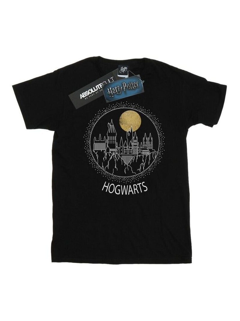 Harry Potter - T-shirt HOGWARTS Noir - Kiabi