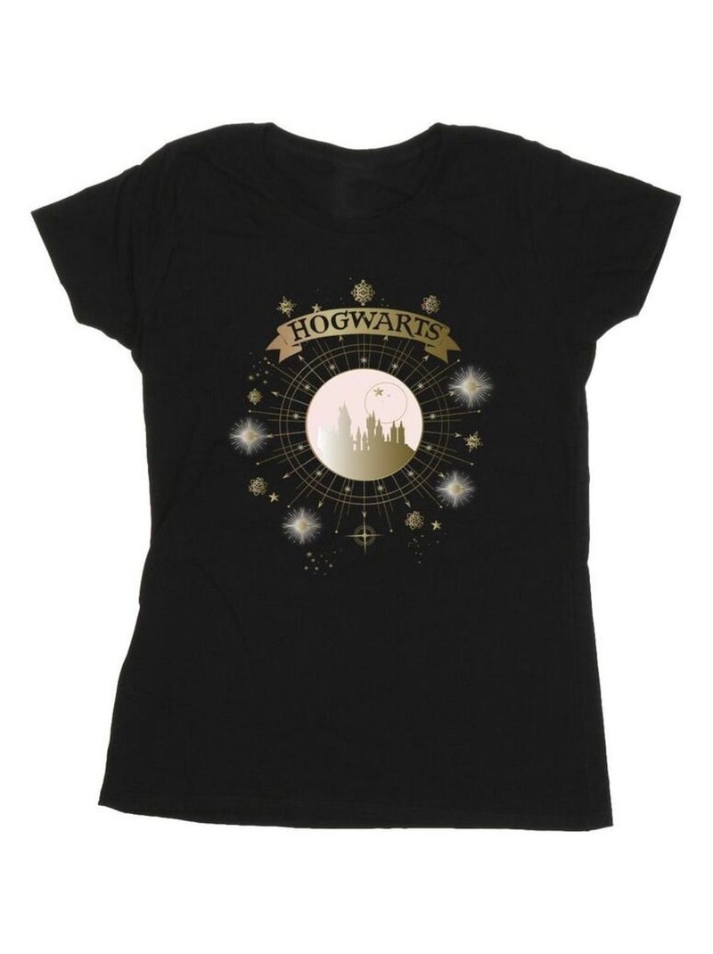Harry Potter - T-shirt HOGWARTS Noir - Kiabi