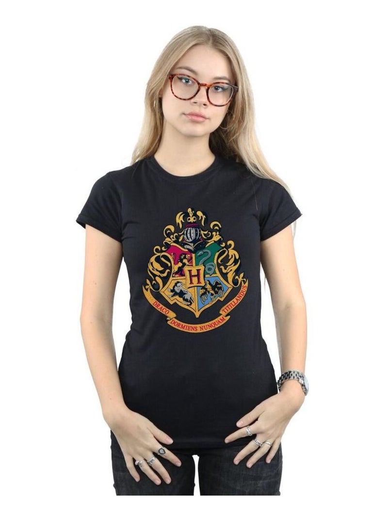 Harry Potter - T-shirt HOGWARTS Noir - Kiabi