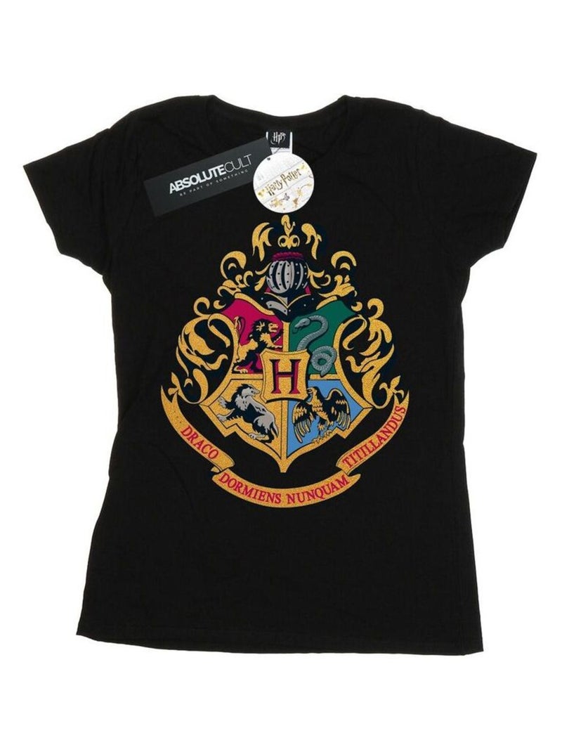 Harry Potter - T-shirt HOGWARTS Noir - Kiabi