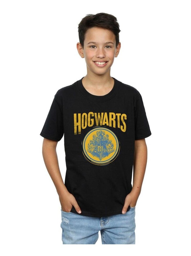 Harry Potter - T-shirt HOGWARTS Noir - Kiabi