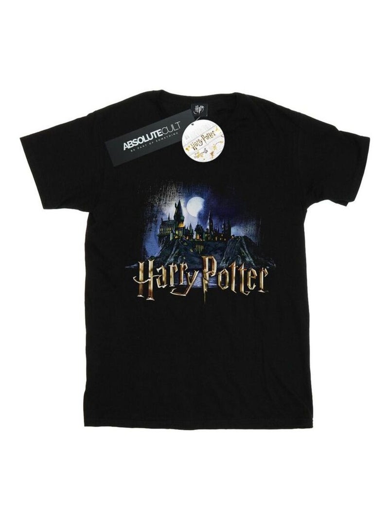 Harry Potter - T-shirt HOGWARTS Noir - Kiabi