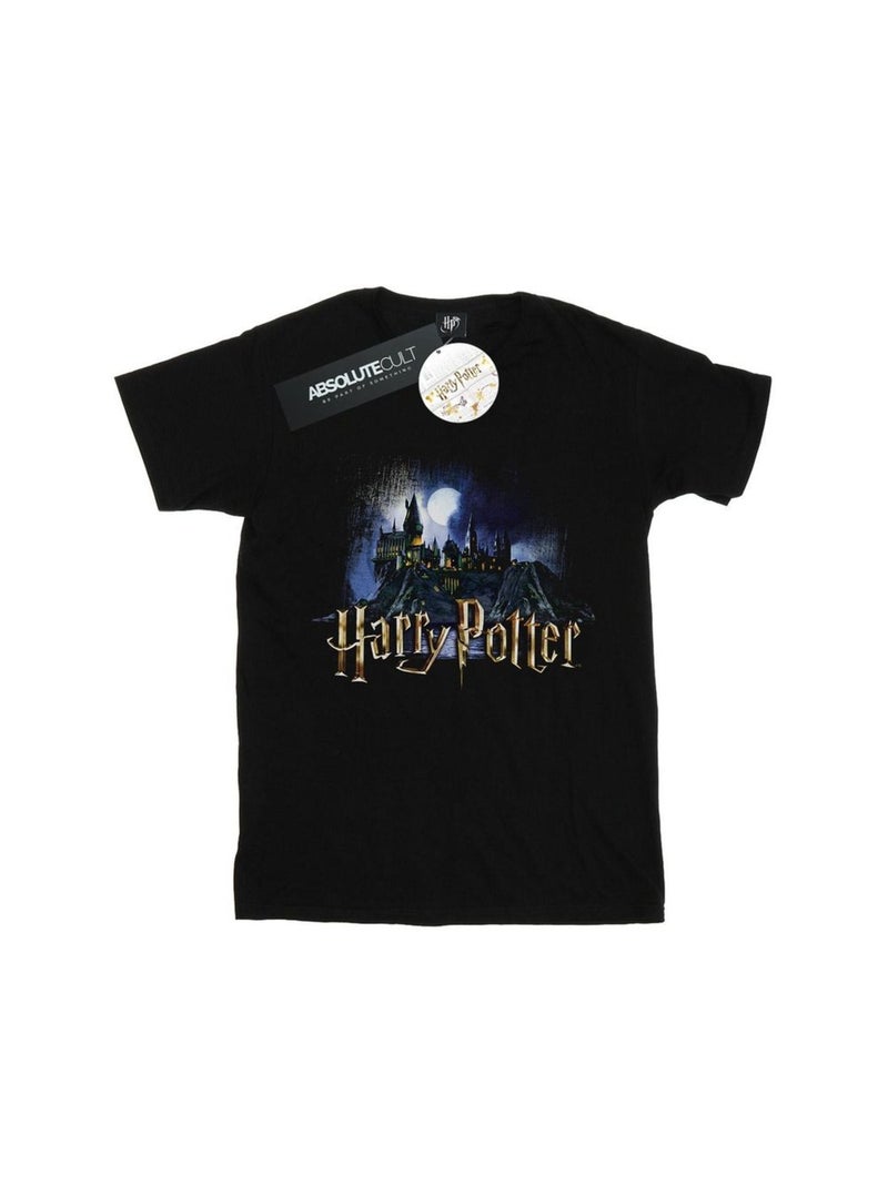 Harry Potter - T-shirt HOGWARTS Noir - Kiabi