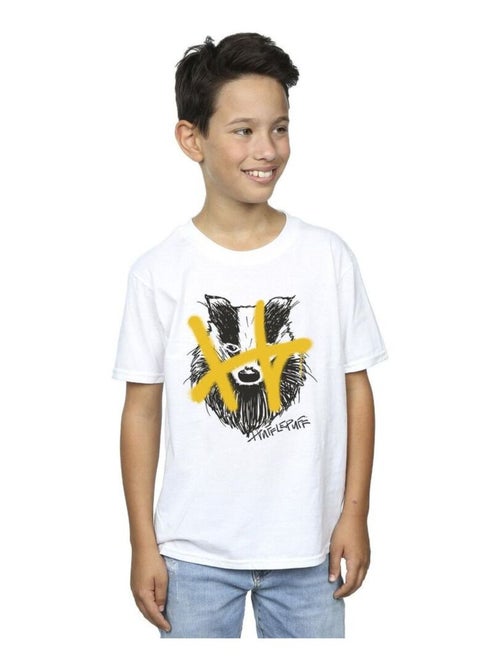 Harry Potter - T-shirt HUFFLEPUFF - Kiabi