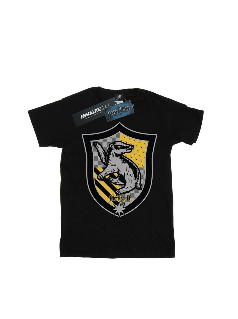 Harry Potter - T-shirt HUFFLEPUFF Noir - Kiabi