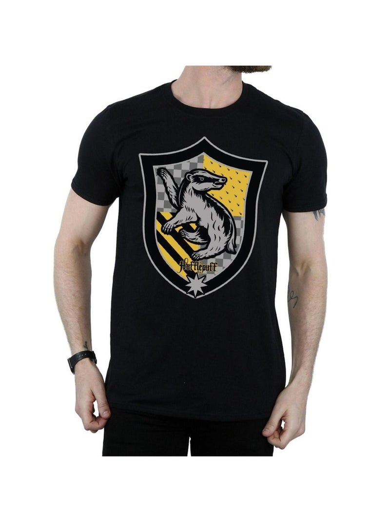 Harry Potter - T-shirt HUFFLEPUFF Noir - Kiabi