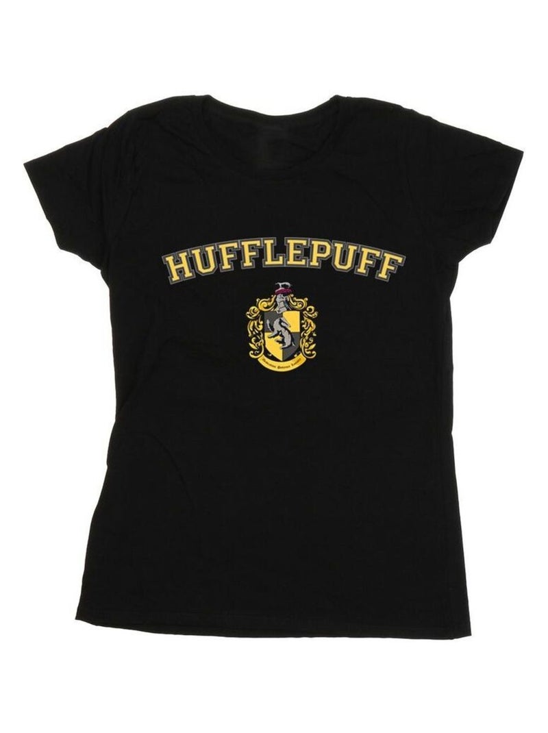 Harry Potter - T-shirt HUFFLEPUFF Noir - Kiabi