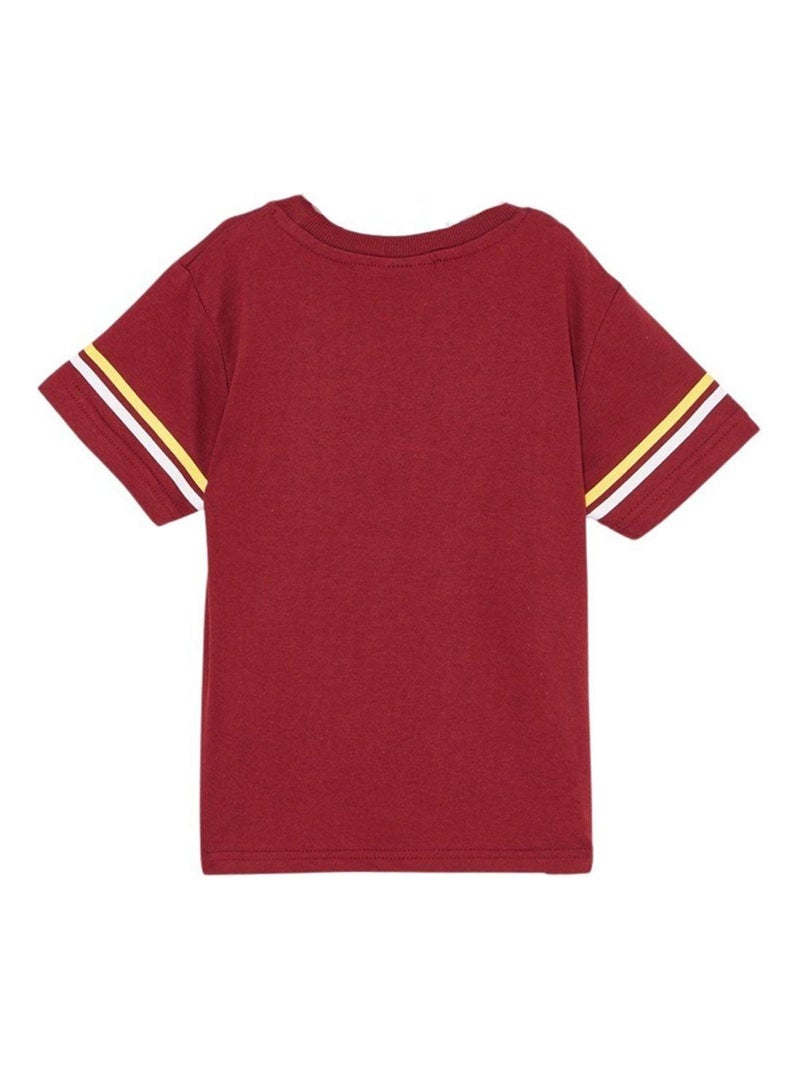 Harry Potter - T-shirt imprimé Harry Potter en coton Bordeaux - Kiabi