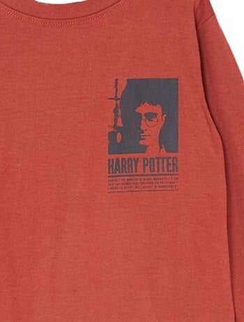 Harry Potter - T-shirt imprimé Harry Potter en coton
