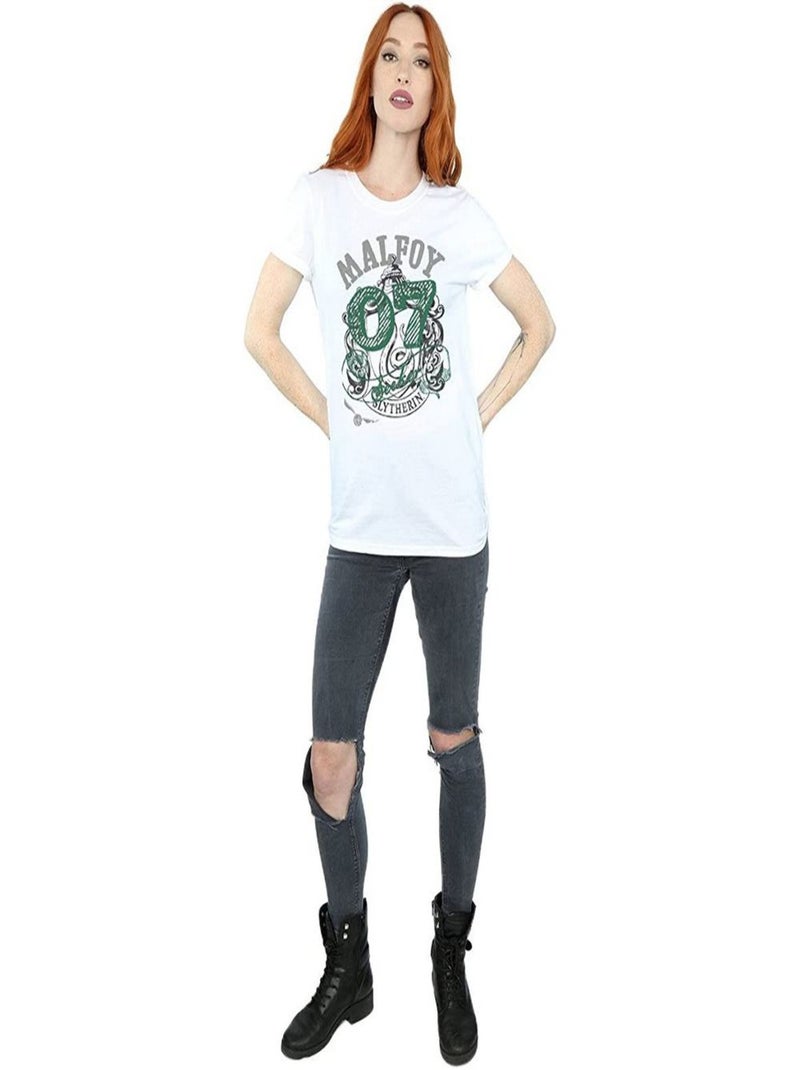 Harry Potter - T-shirt MALFOY Blanc - Kiabi