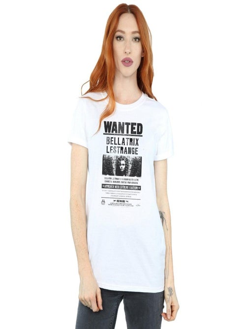 Harry Potter - T-shirt motif Bellatrix Lestrange motif/style poster 'Wanted' (Bellatrix Lestrange) - Kiabi Harry Potter - T-shirt motif Bellatrix Lestrange motif/style poster 'Wanted' (Bellatrix Lestrange) - Kiabi