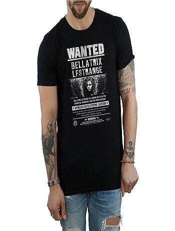 Harry Potter - T-shirt motif Bellatrix Lestrange motif/style poster 'Wanted' (Bellatrix Lestrange)