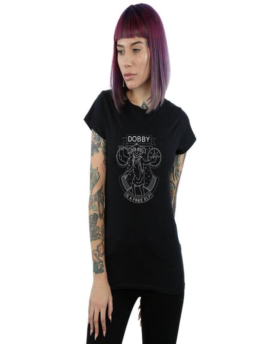 Harry Potter - T-shirt motif Dobby motif/style Sceau - Kiabi