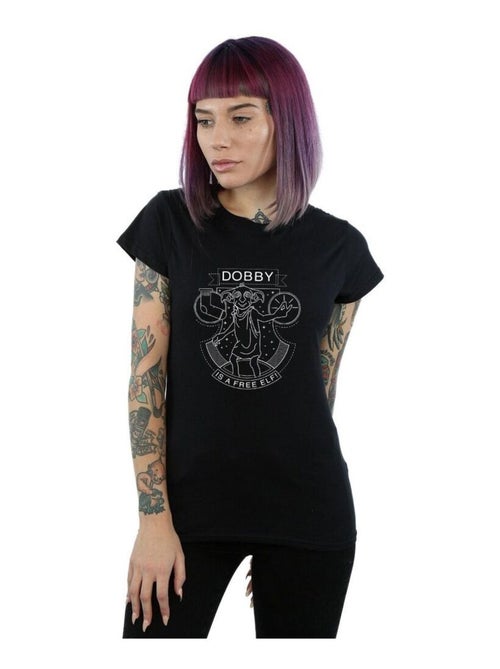 Harry Potter - T-shirt motif Dobby motif/style Sceau - Kiabi