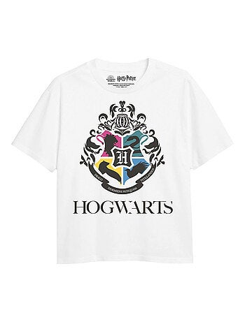 Harry Potter - T-shirt motif maisons de Poudlard