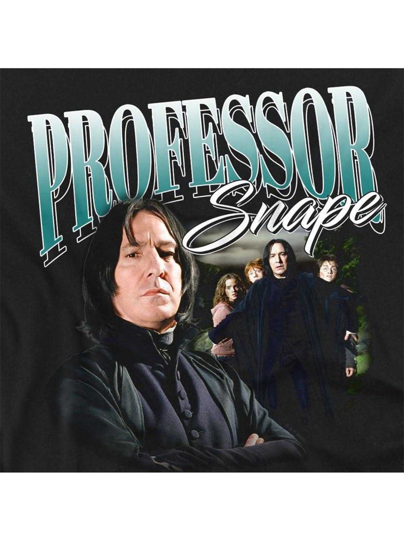 Harry Potter - T-shirt motif Severus Rogue motif/style Hommage (Design/motif: Imprimé, Texte) Noir - Kiabi