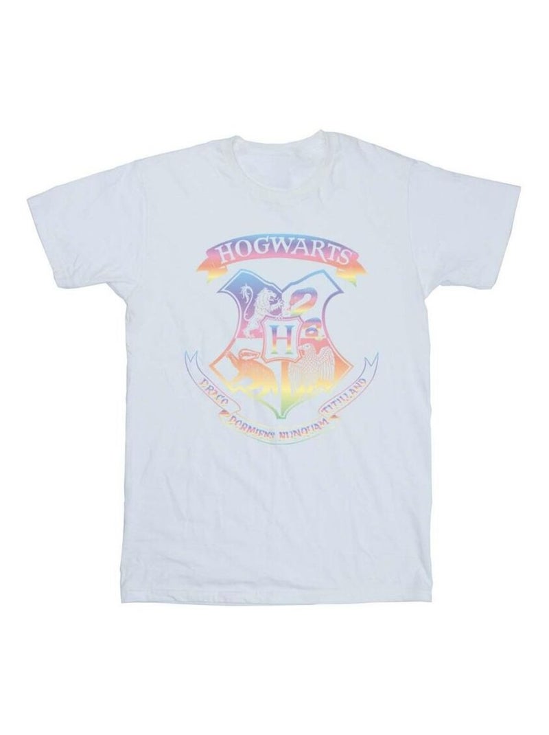 Harry Potter - T-shirt motif/style emblème Blanc - Kiabi
