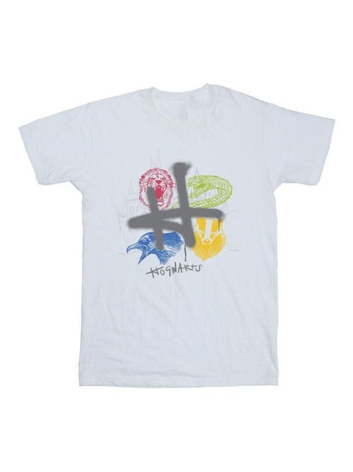 Harry Potter - T-shirt motif/style H à la bombe et emblème - Kiabi Harry Potter - T-shirt motif/style H à la bombe et emblème - Kiabi
