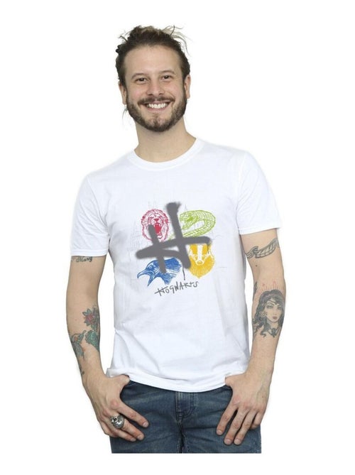 Harry Potter - T-shirt motif/style H à la bombe et emblème - Kiabi Harry Potter - T-shirt motif/style H à la bombe et emblème - Kiabi