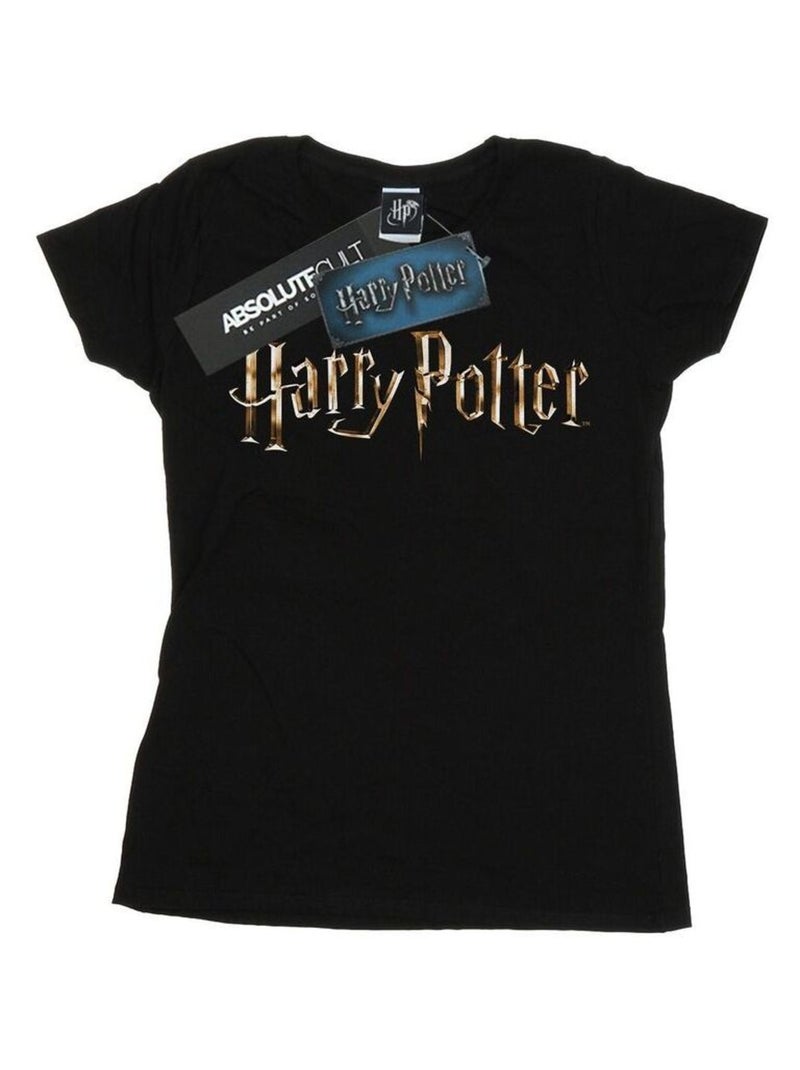 Harry Potter - T-shirt motif/style logo Noir - Kiabi