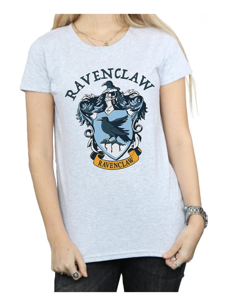 Harry Potter - T-shirt motif/style Serdaigle Blanc - Kiabi