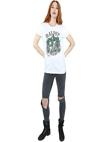 Harry Potter - T-shirt motif/style Serpentard MALFOY