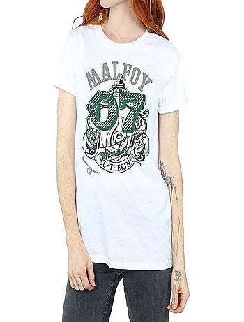 Harry Potter - T-shirt motif/style Serpentard MALFOY