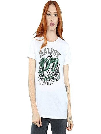 Harry Potter - T-shirt motif/style Serpentard MALFOY