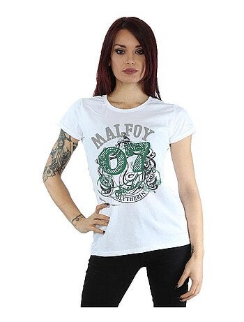 Harry Potter - T-shirt motif/style Serpentard MALFOY