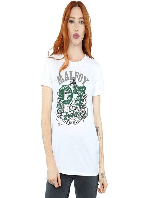Harry Potter - T-shirt motif/style Serpentard MALFOY - Kiabi Harry Potter - T-shirt motif/style Serpentard MALFOY - Kiabi
