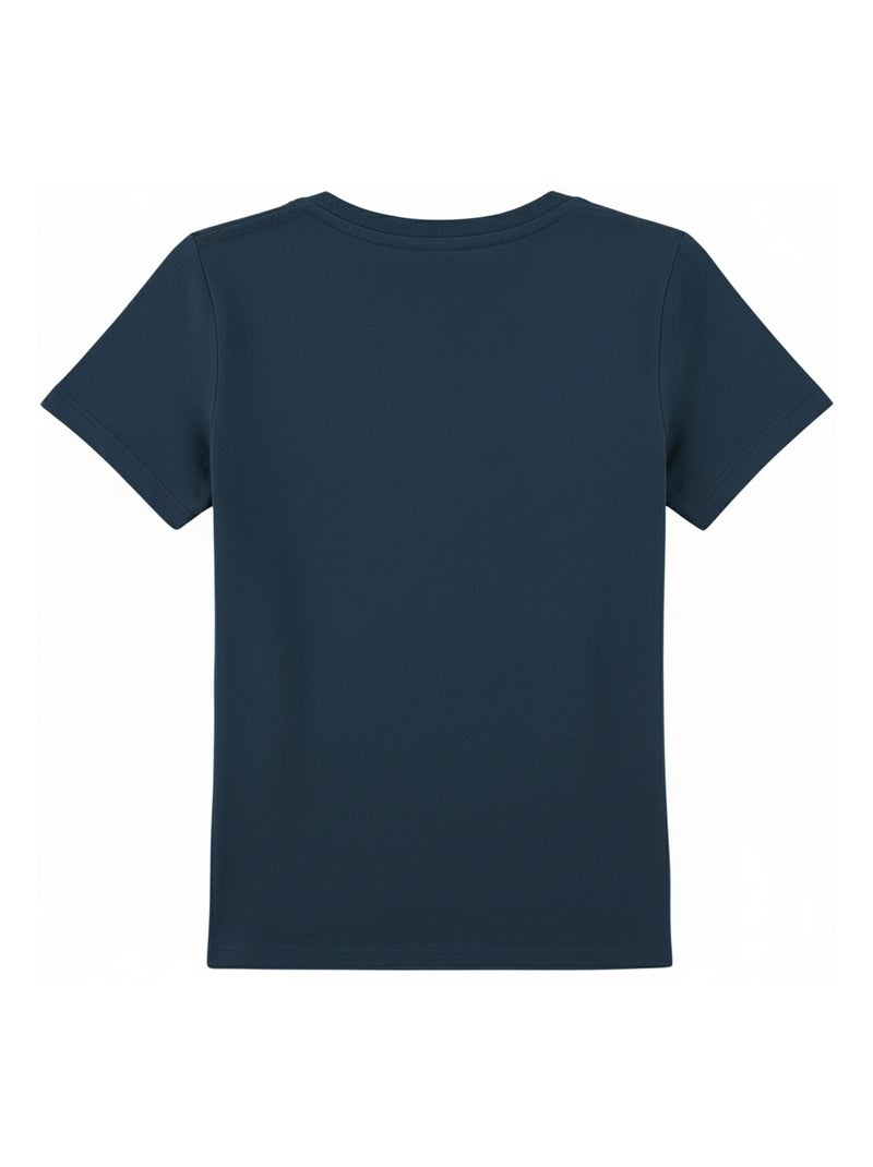 Harry Potter - T-shirt motif/style Spero Patronum Bleu marine - Kiabi