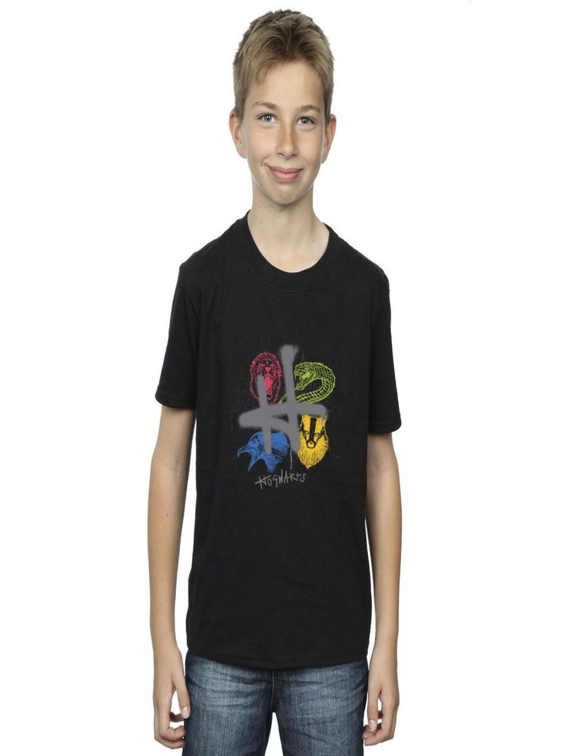 Harry Potter - T-shirt Noir - Kiabi