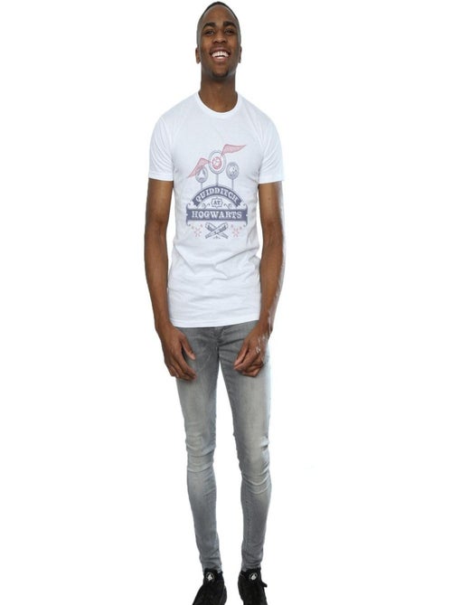 Harry Potter - T-shirt QUIDDITCH AT HOGWARTS - Kiabi