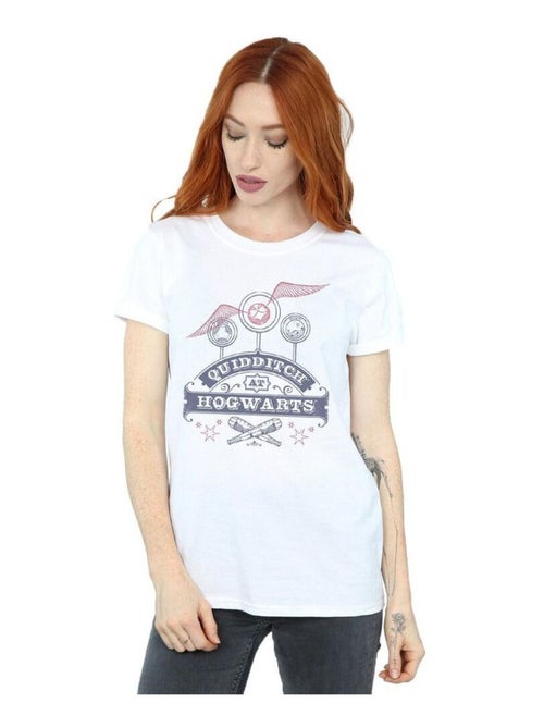 Harry Potter - T-shirt QUIDDITCH AT HOGWARTS - Kiabi