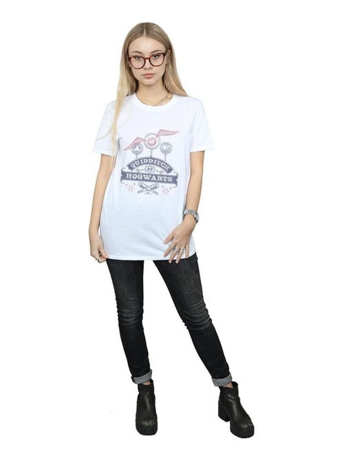 Harry Potter - T-shirt QUIDDITCH AT HOGWARTS - Kiabi