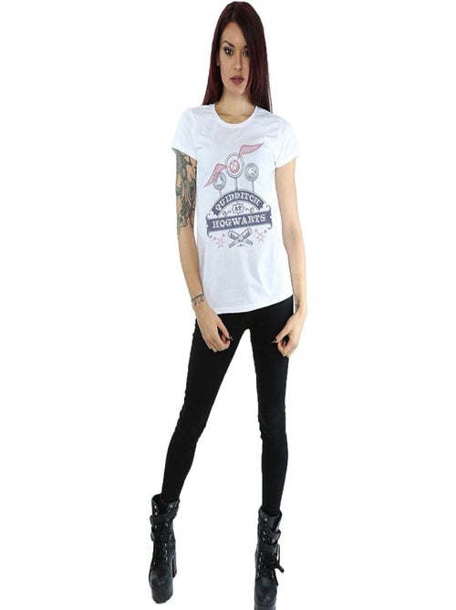 Harry Potter - T-shirt QUIDDITCH AT HOGWARTS - Kiabi