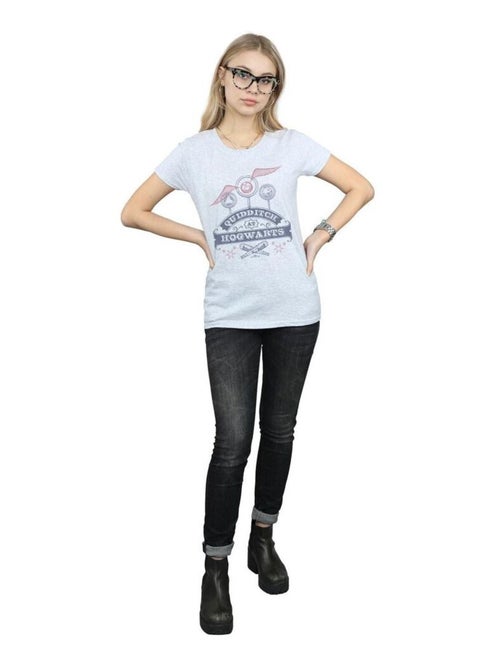 Harry Potter - T-shirt QUIDDITCH AT HOGWARTS - Kiabi