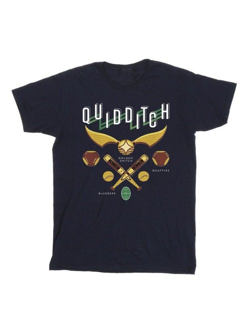 Harry Potter - T-shirt QUIDDITCH BLUDGERS QUAFFLES - Kiabi
