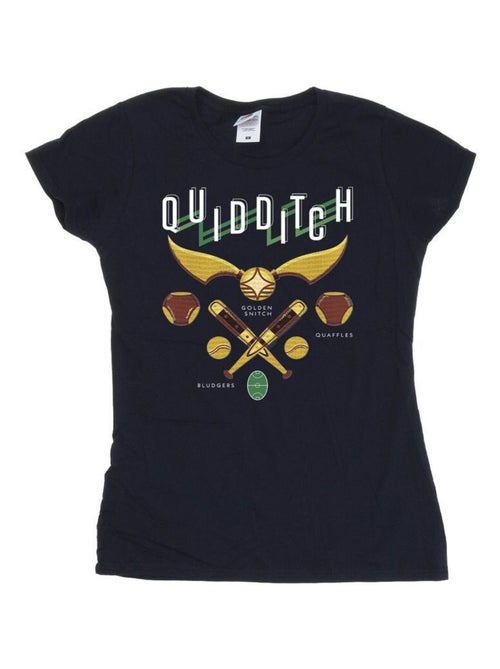 Harry Potter - T-shirt QUIDDITCH BLUDGERS QUAFFLES - Kiabi Harry Potter - T-shirt QUIDDITCH BLUDGERS QUAFFLES - Kiabi