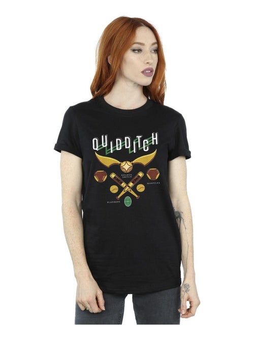 Harry Potter - T-shirt QUIDDITCH BLUDGERS QUAFFLES - Kiabi