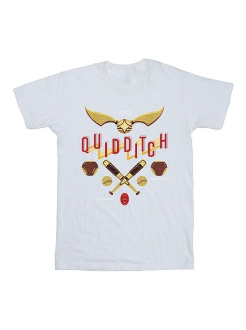 Harry Potter - T-shirt QUIDDITCH GOLDEN SNITCH - Kiabi