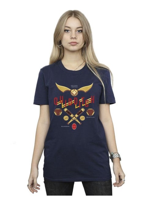 Harry Potter - T-shirt QUIDDITCH GOLDEN SNITCH - Kiabi Harry Potter - T-shirt QUIDDITCH GOLDEN SNITCH - Kiabi