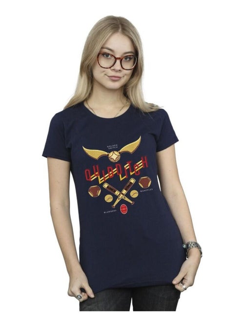 Harry Potter - T-shirt QUIDDITCH GOLDEN SNITCH - Kiabi