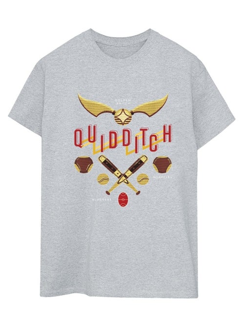 Harry Potter - T-shirt QUIDDITCH GOLDEN SNITCH - Kiabi